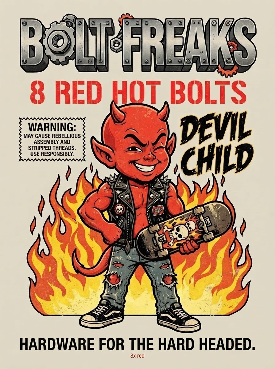 Bolt Freaks Devil Child hardware